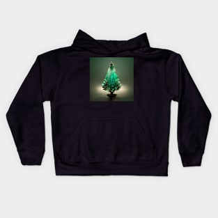 Christmas Crystal Forest Kids Hoodie